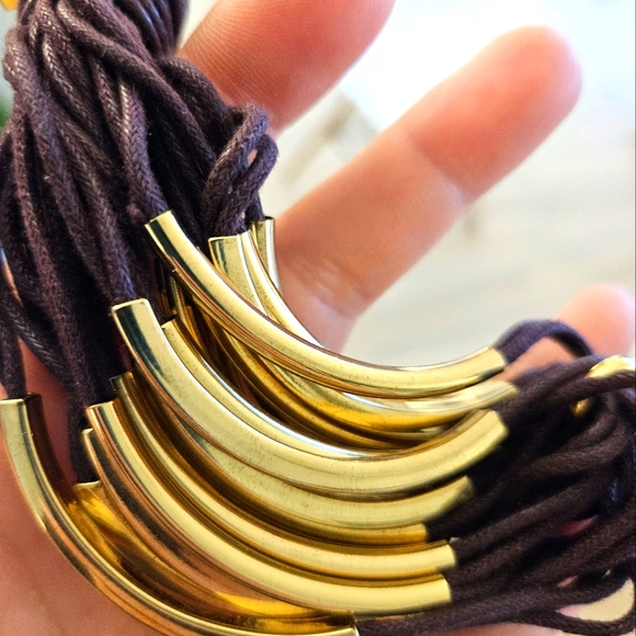 Armani Exchange Gold and Brown Key Holder - Picture 3 of 6